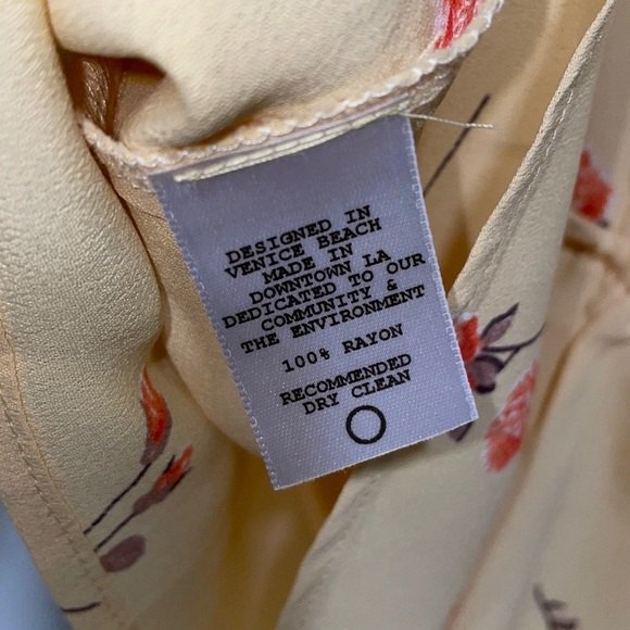 Flynn Skye Kingsley Top Sunshine Blooms Sz M - Picture 9 of 11